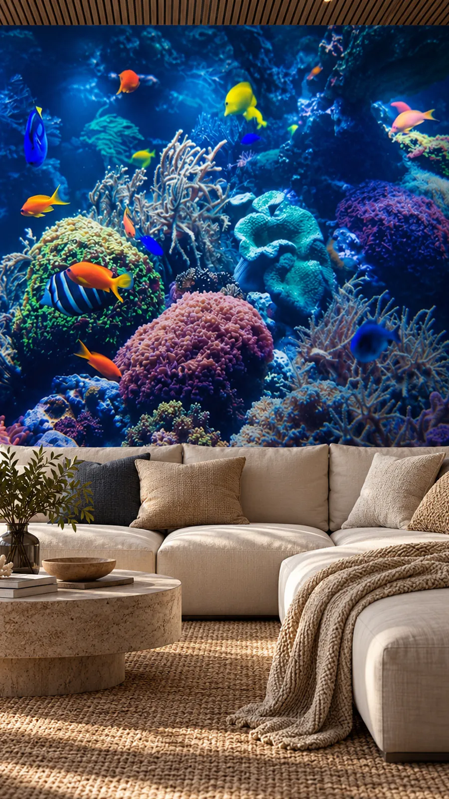 Underwater world wall mural, 114627548