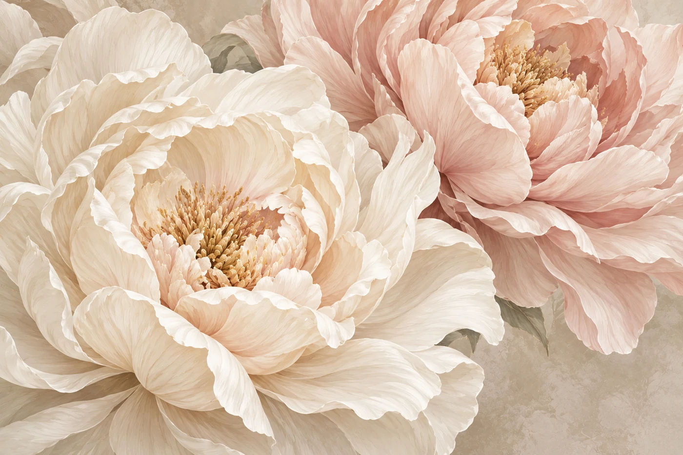 Powder Pink Peonies
