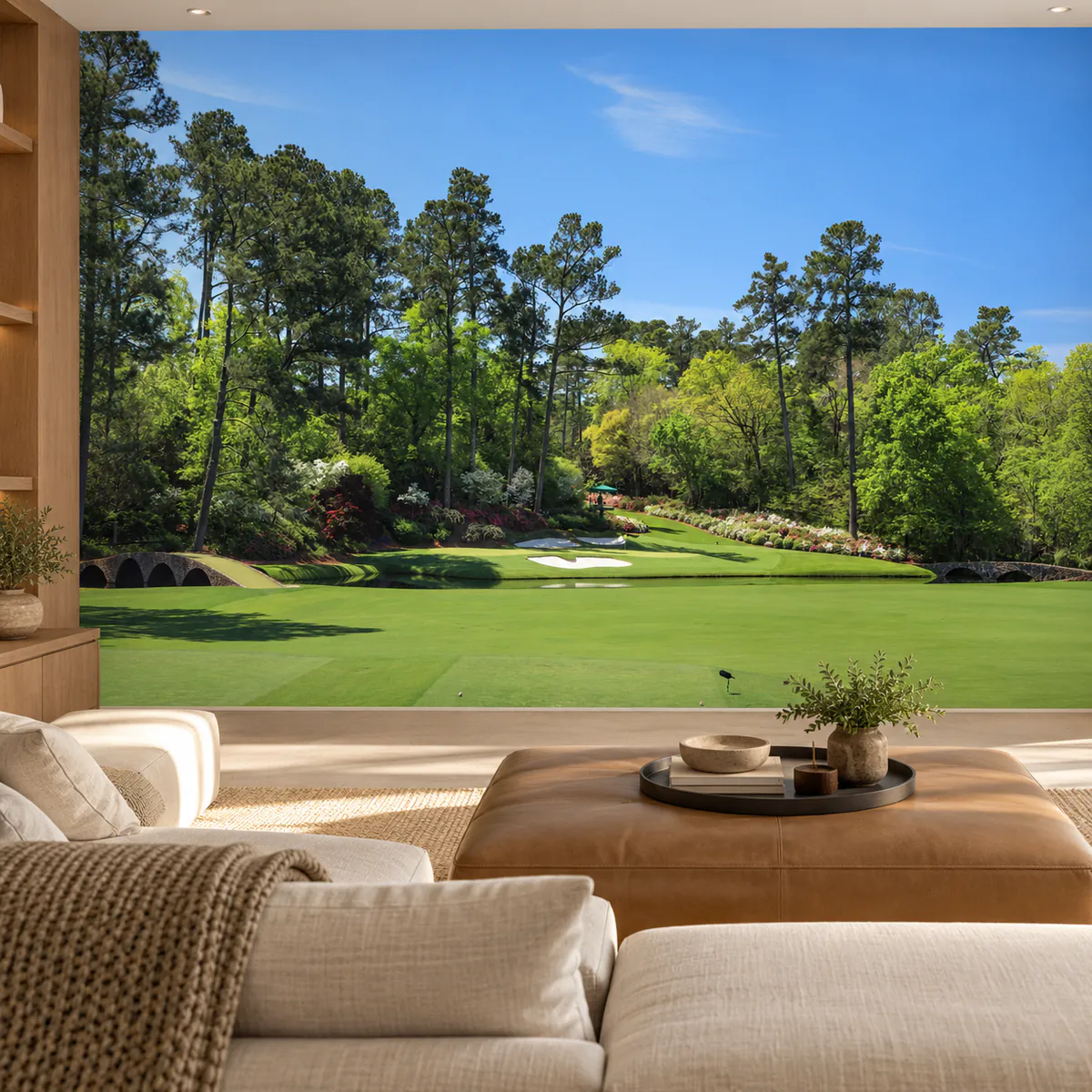 Augusta’s twelfth hole wall mural