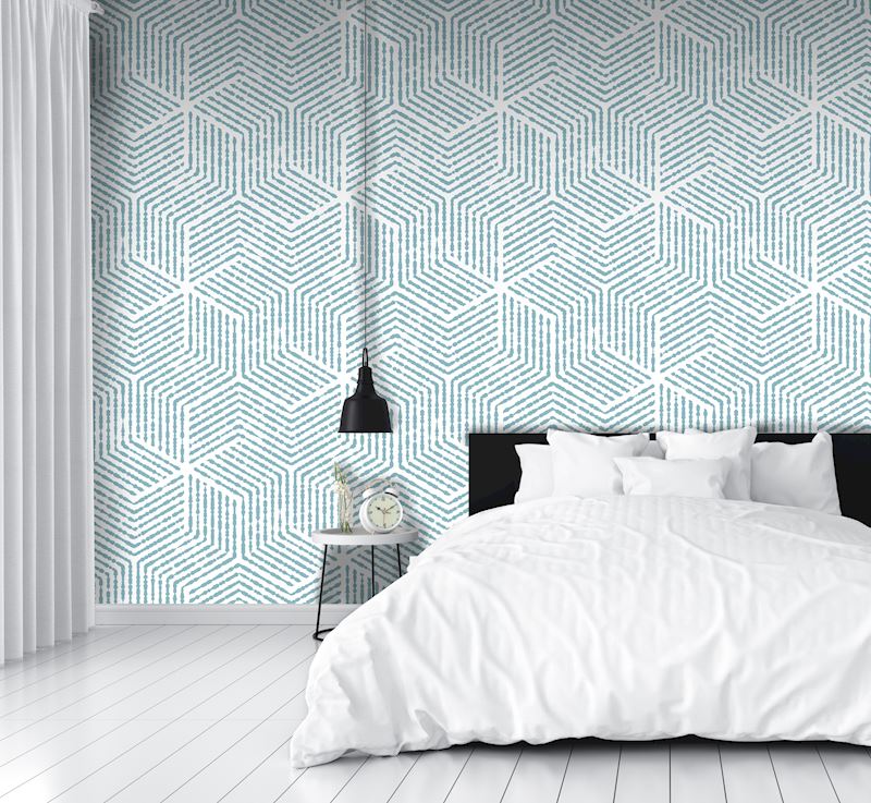 Motif hexagonal