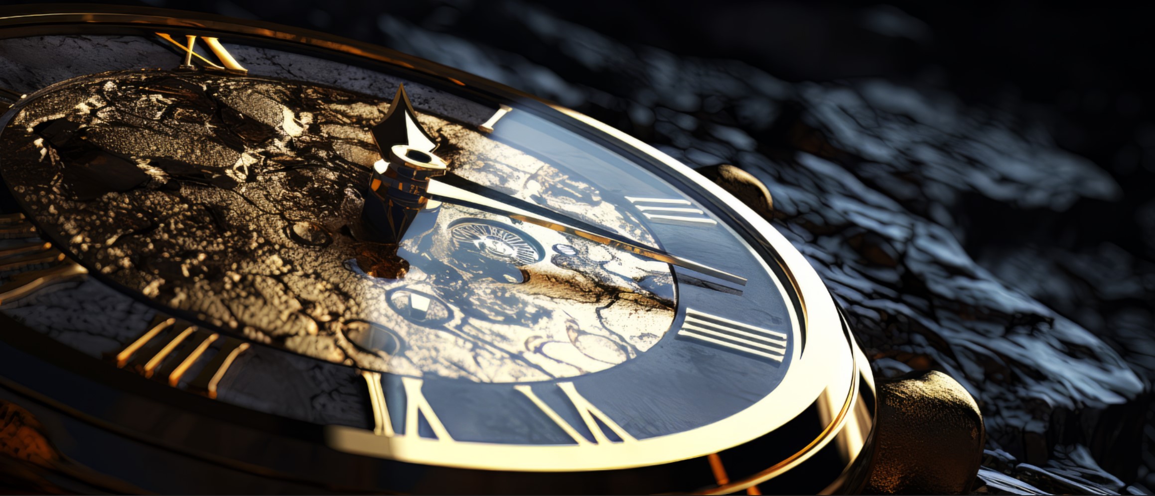 golden clock