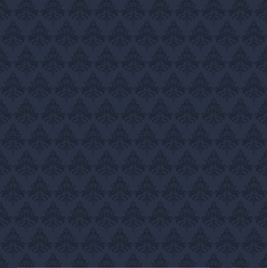 Damask Bleu